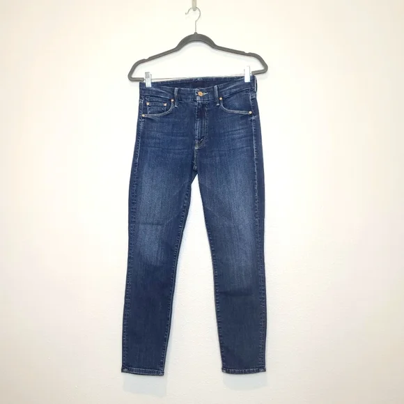 MOTHER The Looker Crop in On The Edge Jeans Size 27 - Picture 3 of 12